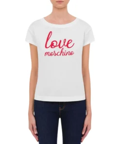 Genuine Love Moschino Short Sleeve T-Shirt X073_W4F303P-M4405_A00