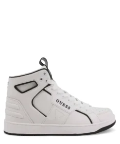 Exclusive Guess Fall/Winter Sneakers - BASQET-FL7BSQ-LEA12_WHITE_129121