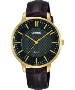 Exclusive Lorus Quartz Watch with Leather Strap X093_RG276TX9_142550