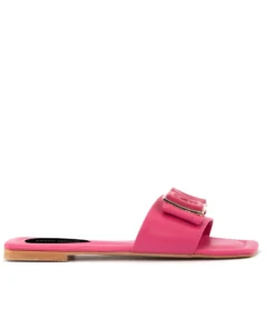 Exclusive Fuchsia Low Top Slide Sandals FAME23_SS3Y0628_633_FUCHSIA-V_147130