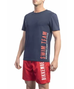 Exclusive Bikkembergs Swim Team T-Shirt BKK1MTS04_NAVY_132702