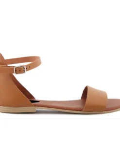 Exclusive FAME23 Ankle Strap Sandals FAME23_22MC106_CUOIO-V_147142