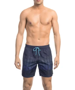 Exclusive Bikkembergs Beachwear Swimsuit BKK1MBM02_NAVY_136476