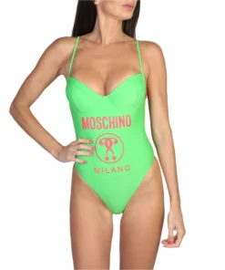 Exclusive Moschino Green Swimsuit A4985-4901_A0396_135514