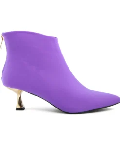 Exclusive Purple Ankle Boots FAME23_HF009_PURPLE-V_143275