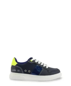 Exclusive Shone S8015-013 Navy Kids Sneakers S8015-013_NAVY_115519