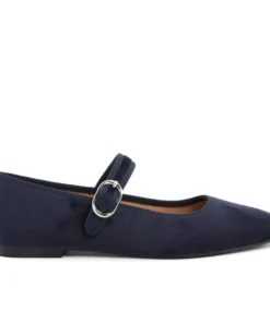 Exclusive Navy Ballet Flats - FAG_69QG_NAVY_145854