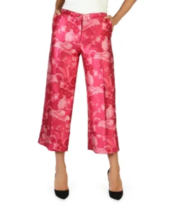 Exclusive Floral Print Trousers - Fuchsia MELISSA_MP1916JA_FUXIA_113117