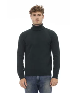 Exclusive Wool Turtleneck Sweater AU7813GE_9001VERDEBOTTIGLIA_138479