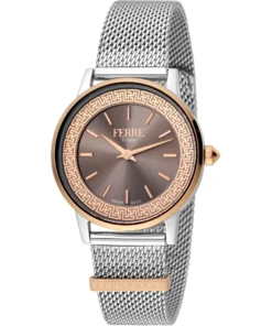 Exclusive Ferrè Milano Rose Gold & Grey Watch X093_FM1L103M0721_131411