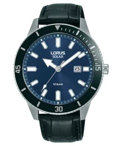 Lorus Authentic Solar Watch with Leather Strap X093_RX317AX9_144874