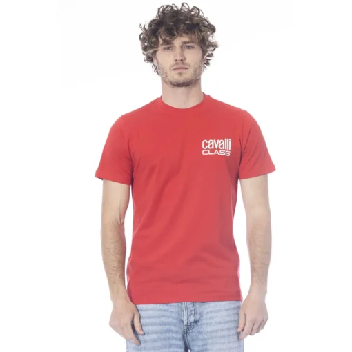 Exclusive Cavalli Class Red T-Shirt QXT62XJD060_02000Red_150592