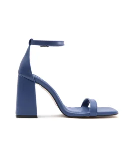 Exclusive Blue Ankle Strap Sandals FAME23_SS3Y0600