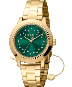 Exclusive Esprit Quartz Watch Green Dial X093_ES1L351M0095_141426