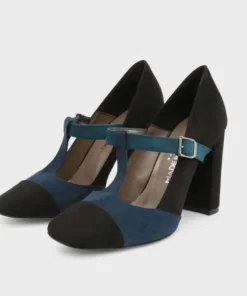 Authentic GIORGIA NERO-BLU Courts 73859