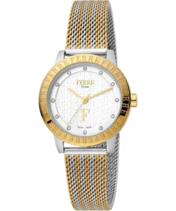 Exclusive Ferrè Milano Timepiece with Gold Accents X093_FM1L174M0071_141729