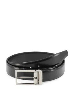 Authentic Ungaro Black Reversible Adjustable Belt UBLT000060_NERO_124320