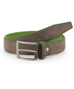 Exclusive Sparco Derby Taupe Suede Belt DERBY_TAUPE_65059