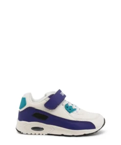 Exclusive Shone Kids Sneakers - White/Purple 005-001_V-WHITE-PURPLE_134767