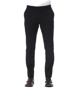 Exclusive Trussardi Wool Trousers K299 Black SKU 32P000991T002623_K299Black_141346