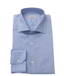 Exclusive Bagutta Cotton Shirt 11509MIAMI_E_101-B004Azzurro