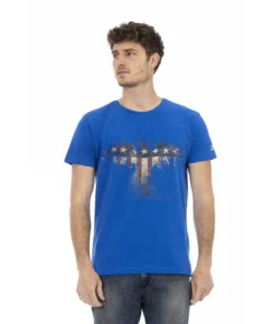 Authentic Trussardi Action T-Shirt Blue 2AT24_03Bluette_136690