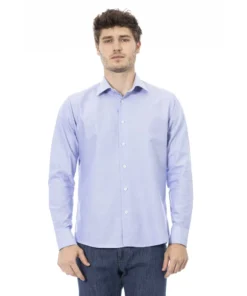 Exclusive Authentic Baldinini Oxford Shirt OXFORDNIZZA_MEDIUMIT_355BluNizza_147347