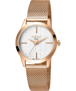 Authentic Ferrè Milano Rose Gold Watch X093_FM1L126M0051_131395