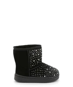 Exclusive Glitter Ankle Boots - Shone 198_BLACK_113974