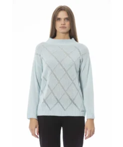 Exclusive Baldinini Trend Sweater Cielo NW1106_VOLTERRA_CIELO_147271