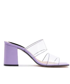 Exclusive Lilac Square Toe Sandals FAME23_SS3Y0612_990_LILAC-V_143211