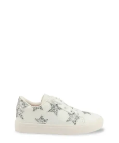 Exclusive Shone Kids' Glitter Sneakers 230-069_WHITE-SILVER_115499