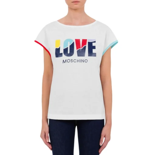 Authentic Moschino LOVE T-shirt for Women X073_W4H9201-M3876_A00_150258