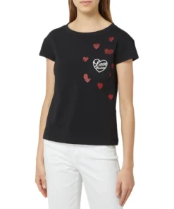 Exclusive Moschino Heart Print T-Shirt X073_W4F302O-E2264_C74_150239