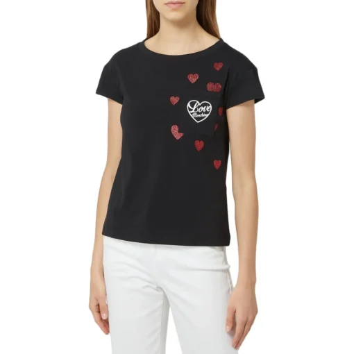 Exclusive Moschino Heart Print T-Shirt X073_W4F302O-E2264_C74_150239