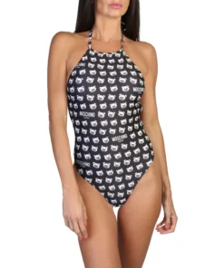 Exclusive Moschino Polkadot Swimsuit A4934-9406_A1555