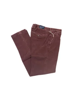 Exclusive Jacob Cohen Burgundy Trousers BOBBYCHINOCOLORC_05406V_653