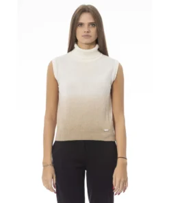 Exclusive Baldinini Turtleneck Sweater NW1192SF_VOLTERRA_BiancoAvena_147232