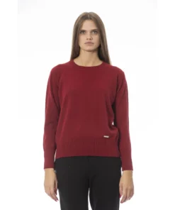 Exclusive Baldinini Trend Red Wool Sweater AD8800CE_MATERA_9001ROSSO_147251