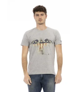 Authentic Trussardi Action Exclusive Grey T-shirt 2AT24_12Grey_136689