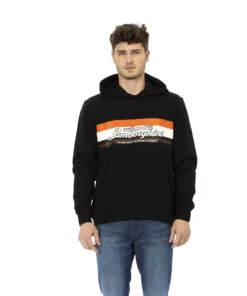 Exclusive Automobili Lamborghini Black Sweatshirt 72XBI003CJ315_899Black_136417