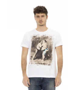 Exclusive Trussardi Action T-Shirt for Modern Style 2AT07_02White_136764