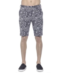 Exclusive PT Torino Patterned Shorts BSSLZ00AP16_0350blu_137048