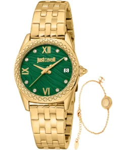 Just Cavalli Green Dial Stainless Steel Watch X093_JC1L312M0075_142093