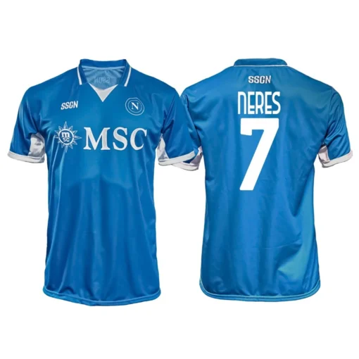 Authentic Napoli Neres T-Shirt SSCN 24/25_NA0425_150664