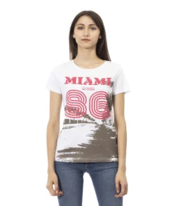 Exclusive Trussardi Action Miami T-shirt 2BT11_001WHITE_140667