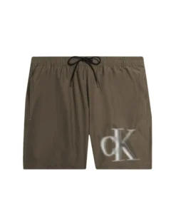 Exclusive Calvin Klein Swimsuit with Visible Logo KM0KM00800_GXH_135351