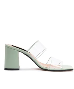 Exclusive Mint Square Toe Sandals FAME23_SS3Y0612_940_MINT-V_143210