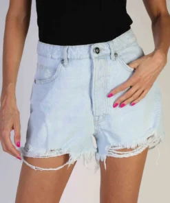 Exclusive Spring/Summer Denim Shorts HWP23144SH_DBLUE-PNK_135673