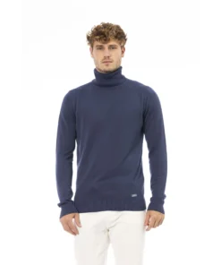 Exclusive Baldinini Turtleneck Sweater AU7805GE_POLICORO_9002MARINO_147324